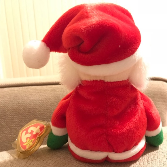 santa beanie baby value